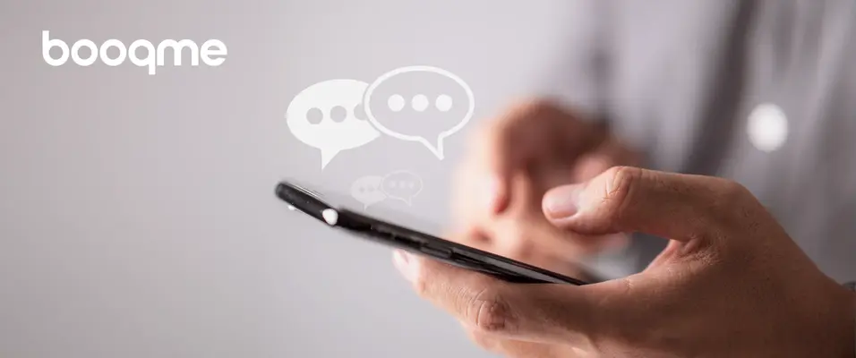 Prijatie sms správy z rezervačného systému Booqme